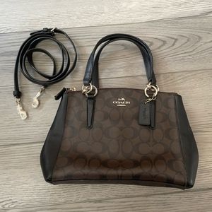 COACH SIGNATURE CHRISTIE SATCHEL HANDBAG